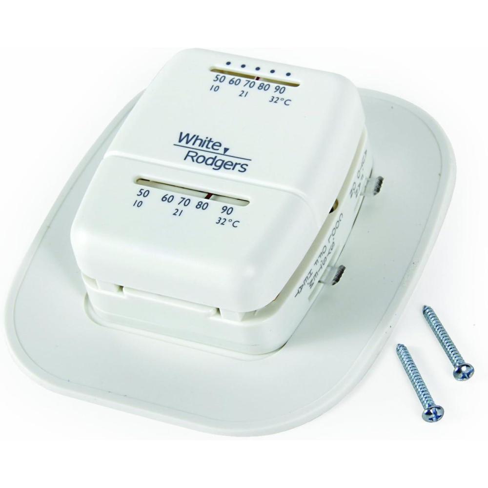 imageCamco 09221 RV Wall Thermostat  Heat and Cool