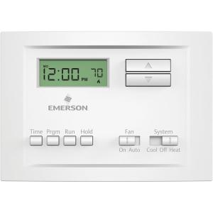 Emerson P150 Single Stage 5-2 Day Programmable Thermostat(No Size)