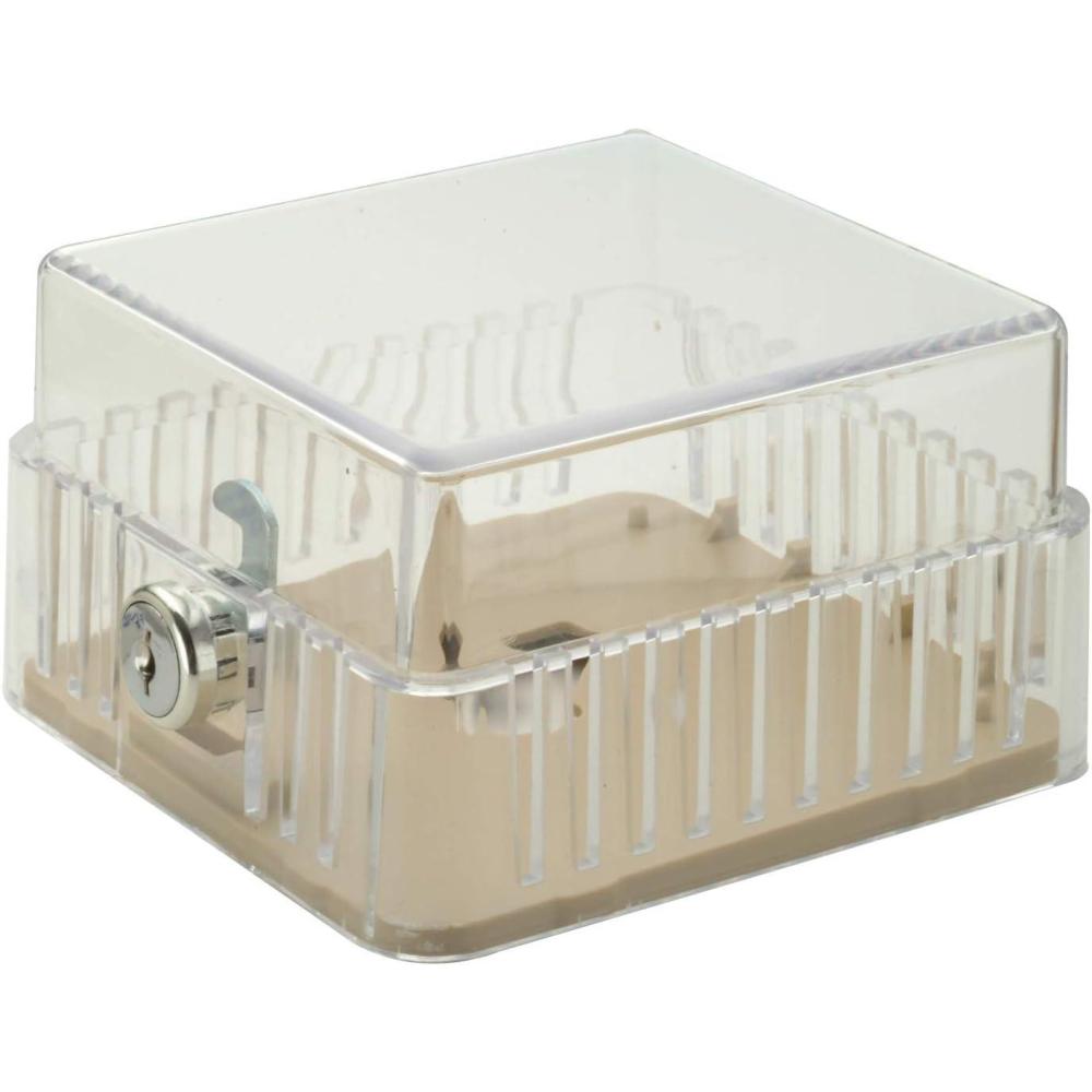 image:imageWhiteRodgers F290225 Thermostat Guard with Mounting Plate Clear Plastic